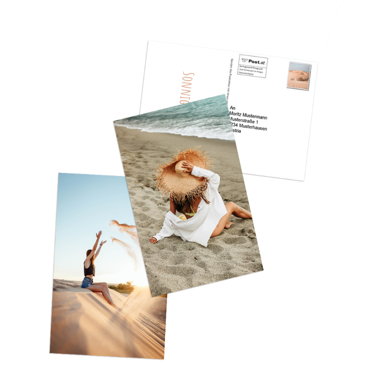 Eines unserer Projekte: Foto-Postkarten bestellen über Onlinepostkarte.at